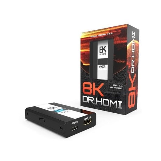 Commutateur HDMI HDfury DRHDMI8K HDMI 2.1 Extension EDID