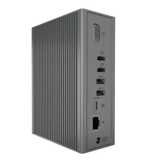 Base per laptop ICY BOX IB-DK2262AC USB-C HDMI VGA 4K 3xUSB 55W Antracite