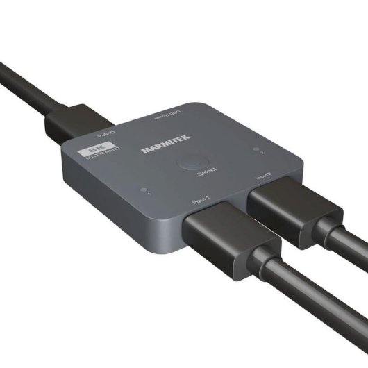 Marmitek Connect 740 Switch HDMI 8K 4K120Hz - 4 Ingressi /1 Uscita, 48 Gbps, HDR, ALLM, VRR, Per PS5 E Xbox Series X