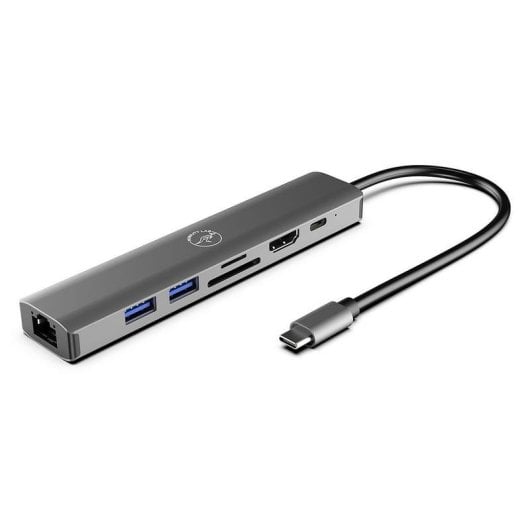 Hub Mobility Lab 7 ports USB-C 100 W ML313016 HDMI Ethernet SD