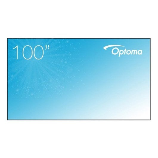Écran de projection Optoma ALR101 fixe 100" 16:9 ALR gain 0,6 noir