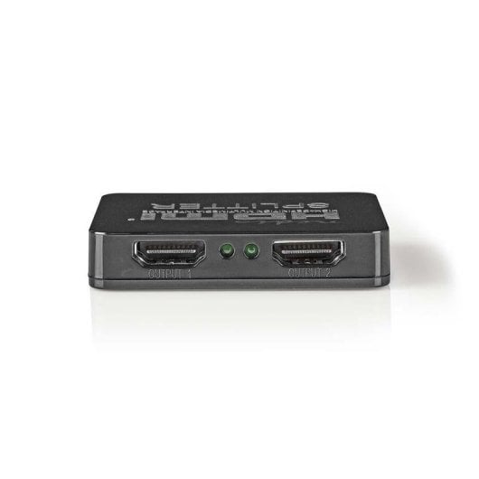 Divisore video Nedis VSPL34002BK HDMI 2 uscite 4K ABS/PVC Nero
