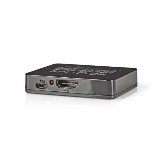 Divisore video Nedis VSPL34002BK HDMI 2 uscite 4K ABS/PVC Nero