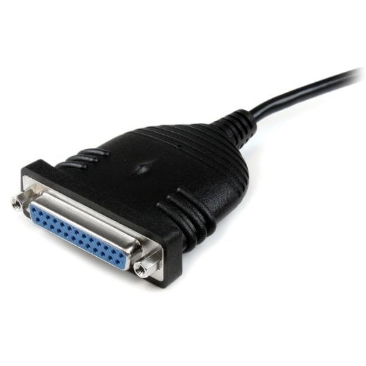 Cable paralelo StarTech ICUSB1284D25 USB a DB25 1,8 m Negro para impresora