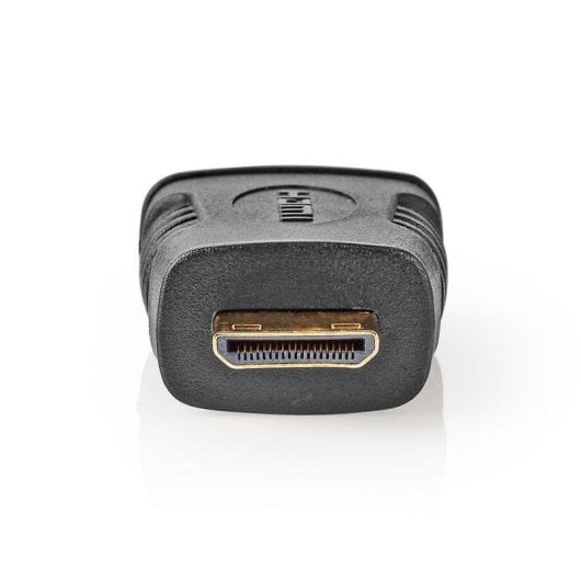 Adaptador HDMI Nedis CVGB34906BK hembra a mini HDMI macho negro