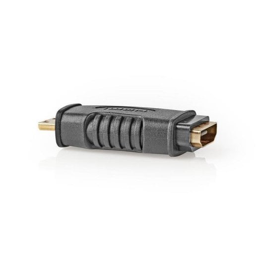 Adaptador HDMI Nedis CVGB34906BK hembra a mini HDMI macho negro