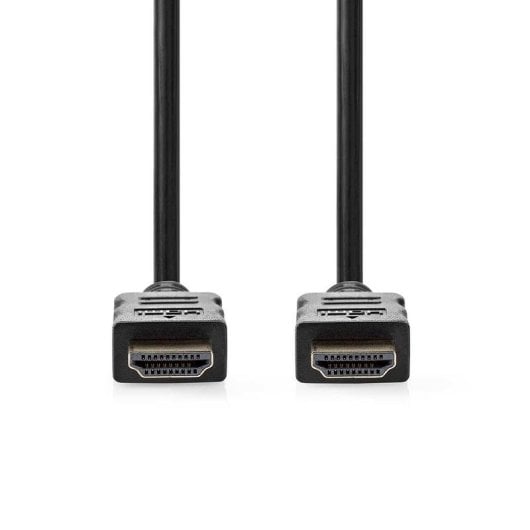 Câble HDMI Nedis CVGL34002BK250 25 m Noir Connecteurs Or 4K ARC 3D