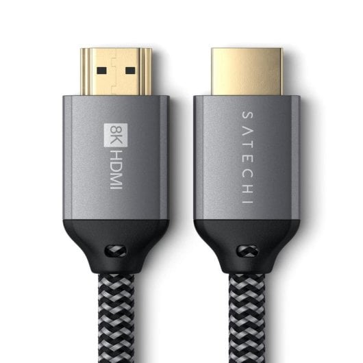Cavo HDMI Satechi ST-8KHC2MM 2 m Ultra Alta Velocità 8K 48 Gbps Grigio
