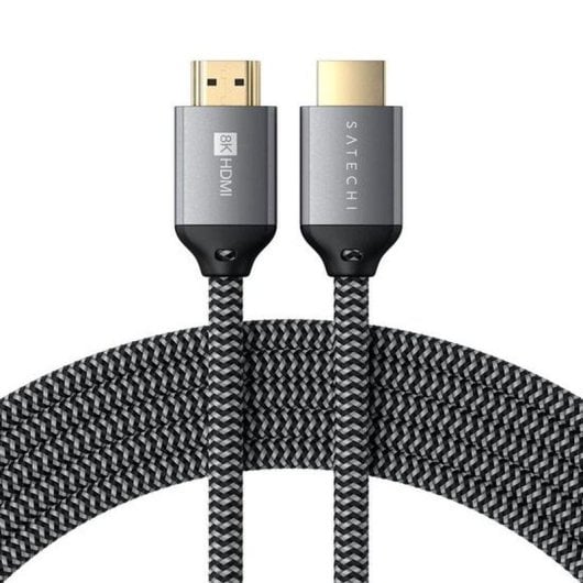 Cavo HDMI Satechi ST-8KHC2MM 2 m Ultra Alta Velocità 8K 48 Gbps Grigio