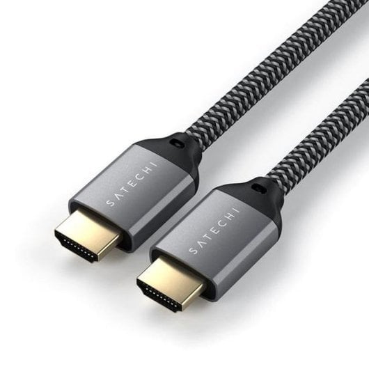 Cavo HDMI Satechi ST-8KHC2MM 2 m Ultra Alta Velocità 8K 48 Gbps Grigio