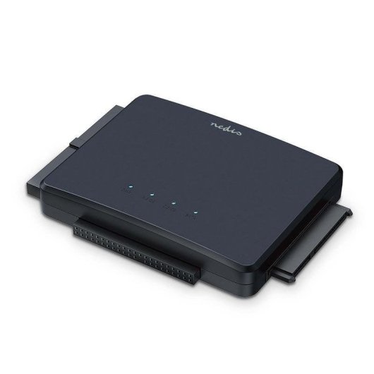 Adaptador Nedis HDADIS110BK SATA/IDE USB 3.0 Para Discos Duros y SSD