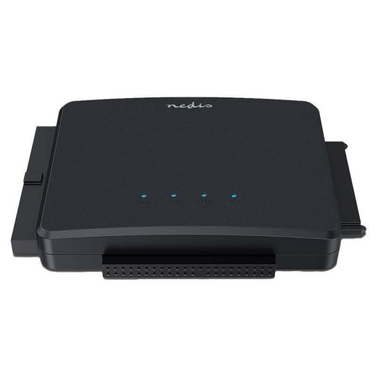 Adaptador Nedis HDADIS110BK SATA/IDE USB 3.0 Para Discos Duros y SSD