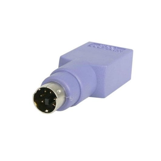 Adaptador de teclado Startech GC46FMKEY USB A hembra a PS/2 macho violeta