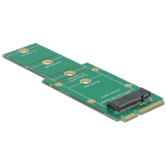 Adattatore DeLock 62592 M.2 Key B per SSD su mSATA 2280 2260 2242 2230