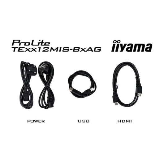 Écran interactif iiyama TE8612MIS-B4AG 86" 4K UHD LCD Android 14 Wi-Fi Bluetooth