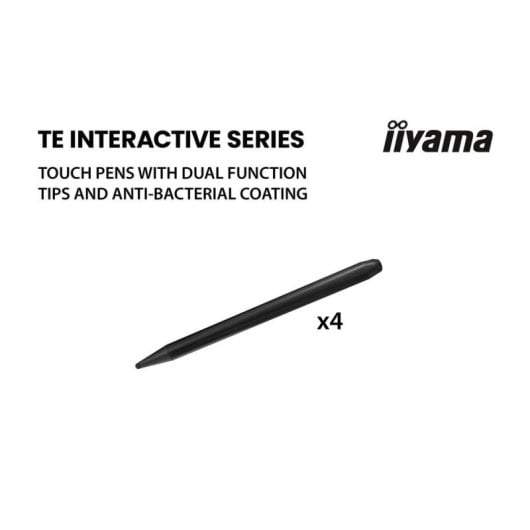 Écran interactif iiyama TE8612MIS-B4AG 86" 4K UHD LCD Android 14 Wi-Fi Bluetooth