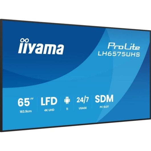 Monitor iiyama LH6575UHS-B2AG 65" UltraHD 4K 60Hz IPS WLAN Android 11