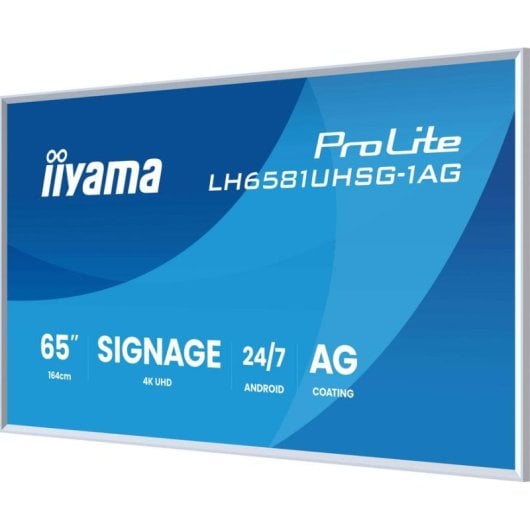 Monitor iiyama LH6581UHSG-1AG 65" UltraHD 4K 60Hz VA WiFi 24/7 Weiß