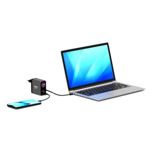 Chargeur Port Designs 902140PEU GaN 140W USB-C Power Delivery câble 2m