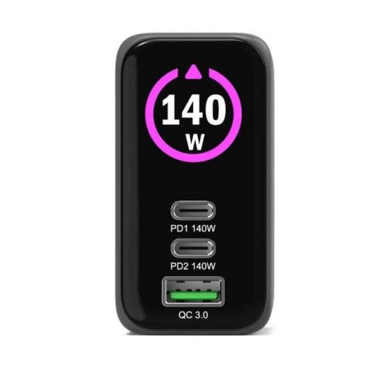 Chargeur Port Designs 902140PEU GaN 140W USB-C Power Delivery câble 2m