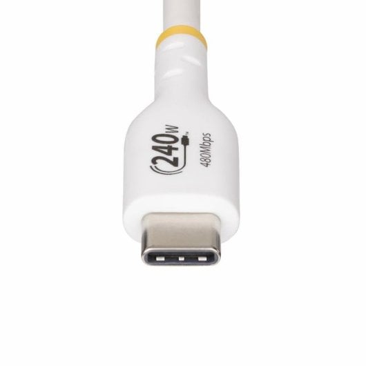 Câble USB-C StarTech.com USB2EPR2MW 2m 240W PD EPR Blanc haute puissance