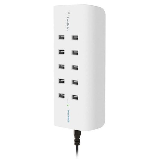Caricatore Belkin Rockstar B2B139VF 10 porte USB-A 120W Bianco AC muro