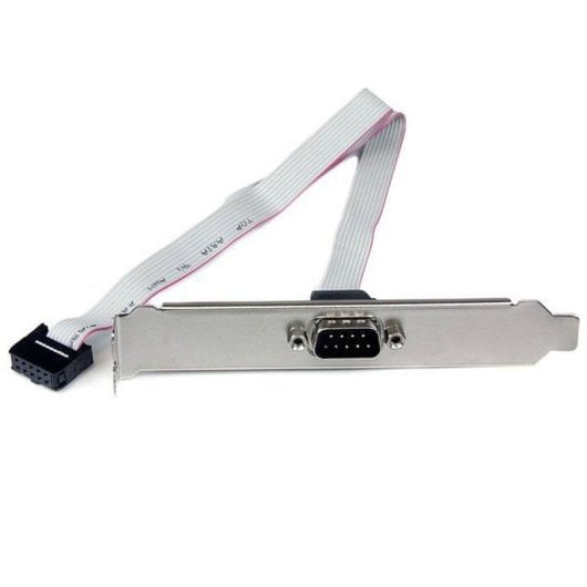 Seriell-Adapter Startech PLATE9M16 IDC10 auf DB9 RS232 40,6 cm grau