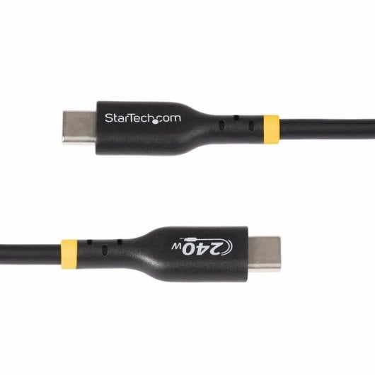 Câble USB-C StarTech.com USB2EPR2M 2 m 240W EPR Charge et Synchro Noir