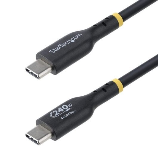 Câble USB-C StarTech.com USB2EPR2M 2 m 240W EPR Charge et Synchro Noir