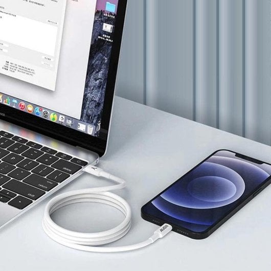 Cavo Akashi ALTECOLITWH USB-C a Lightning 1 m Eco Bianco