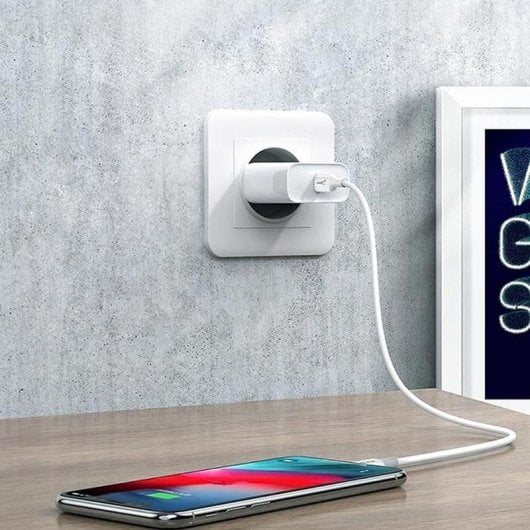 Cavo Akashi ALTECOLITWH USB-C a Lightning 1 m Eco Bianco