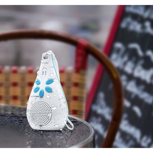 Haut-parleurs Muse Portable Mono Bluetooth 5W étanche avec fonction mains libres