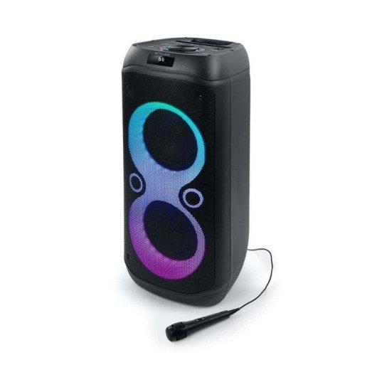 Altavoces Muse Fiesta sans fil 600 W Bluetooth avec effets LED
