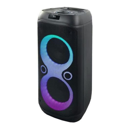 Altavoces Muse Fiesta sans fil 600 W Bluetooth avec effets LED
