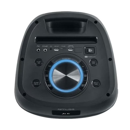 Altavoces Muse Fiesta sans fil 600 W Bluetooth avec effets LED