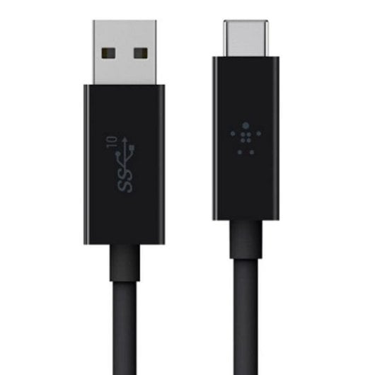 Cavo USB Belkin F2CU029BT1M-BLK USB-A USB-C 0.9 m 10 Gbps Nero