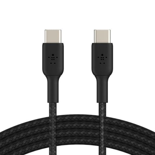 Cavo USB-C Belkin CAB004BT2MBK 2m rivestimento intrecciato nero