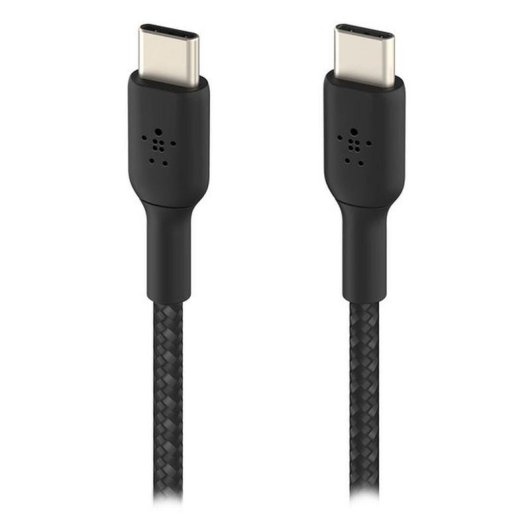 Cavo USB-C Belkin CAB004BT2MBK 2m rivestimento intrecciato nero