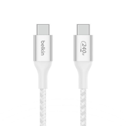Cavo USB-C Belkin CAB015bt1MWH 1 m 240W PD 3.1 Bianco