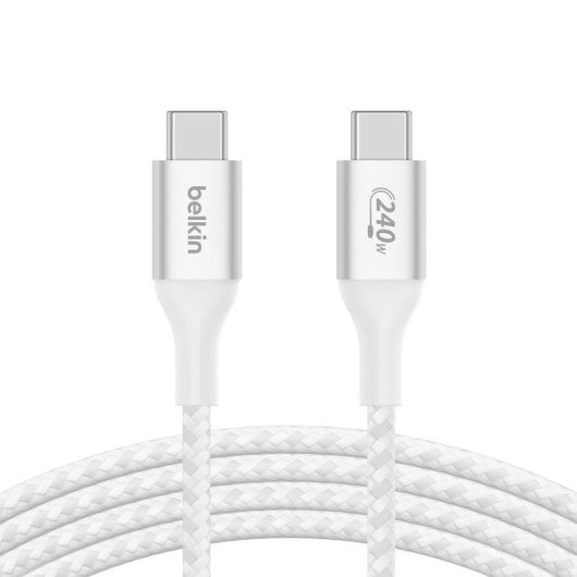 Cavo USB-C Belkin CAB015bt1MWH 1 m 240W PD 3.1 Bianco