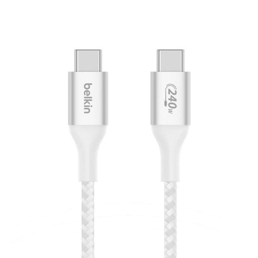 Cavo USB-C Belkin CAB015bt1MWH 1 m 240W PD 3.1 Bianco