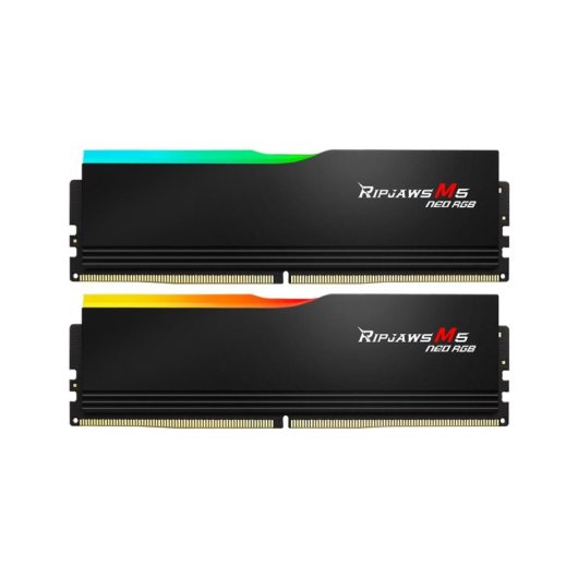 Memória RAM G.Skill Ripjaws M5 RGB F5-6800J3445G16GX2-RM5RK 32GB 2x16GB DDR5 6800MHz CL34 Intel XMP RGB Preto