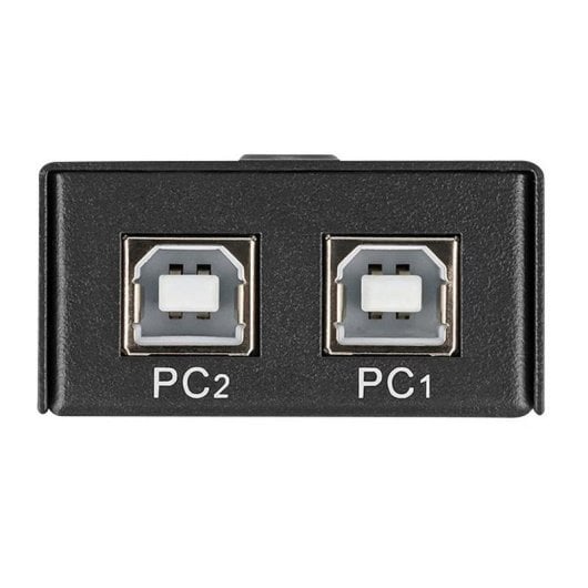 Switch USB DeLock 11505 2 PC a 4 periferiche USB 2.0 6 porte metallo