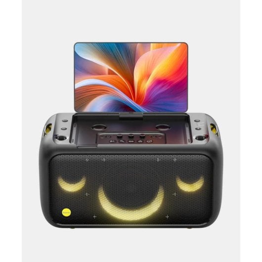 Enceintes Ikarao Karaoke Sans Fil 800W WiFi Bluetooth Ecran LCD 13,3"