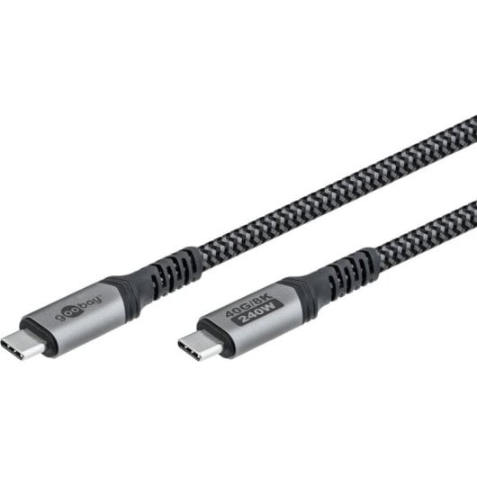 Cable USB-C Goobay 74213 1,8 m 40 Gbit/s Power Delivery 240W