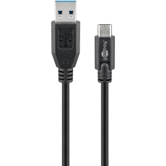 Cavo USB Goobay 67890 1 m USB A a USB C 5 Gbit/s Nero