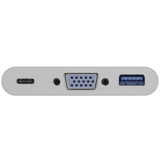 Adapter Goobay 62100 USB-C zu VGA USB-A Weiß 0,15 m