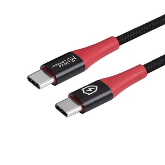 Cavo USB-C MicroConnect MC-CUSBC-SC 1,5 m Blocco Dati Nylon Nero