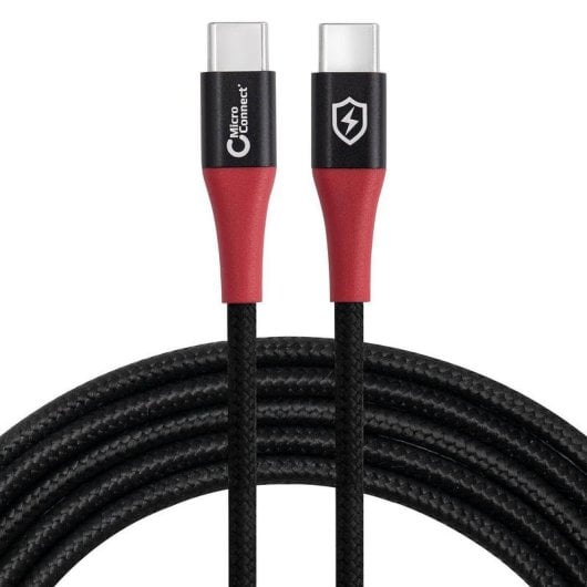 Cavo USB-C MicroConnect MC-CUSBC-SC 1,5 m Blocco Dati Nylon Nero