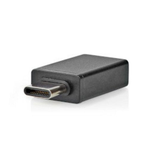Adattatore USB Nedis CCGB64915BK USB-A Femmina USB-C Maschio 3.2 Gen 1 Nero